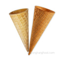 Cone de café com sabor de leite